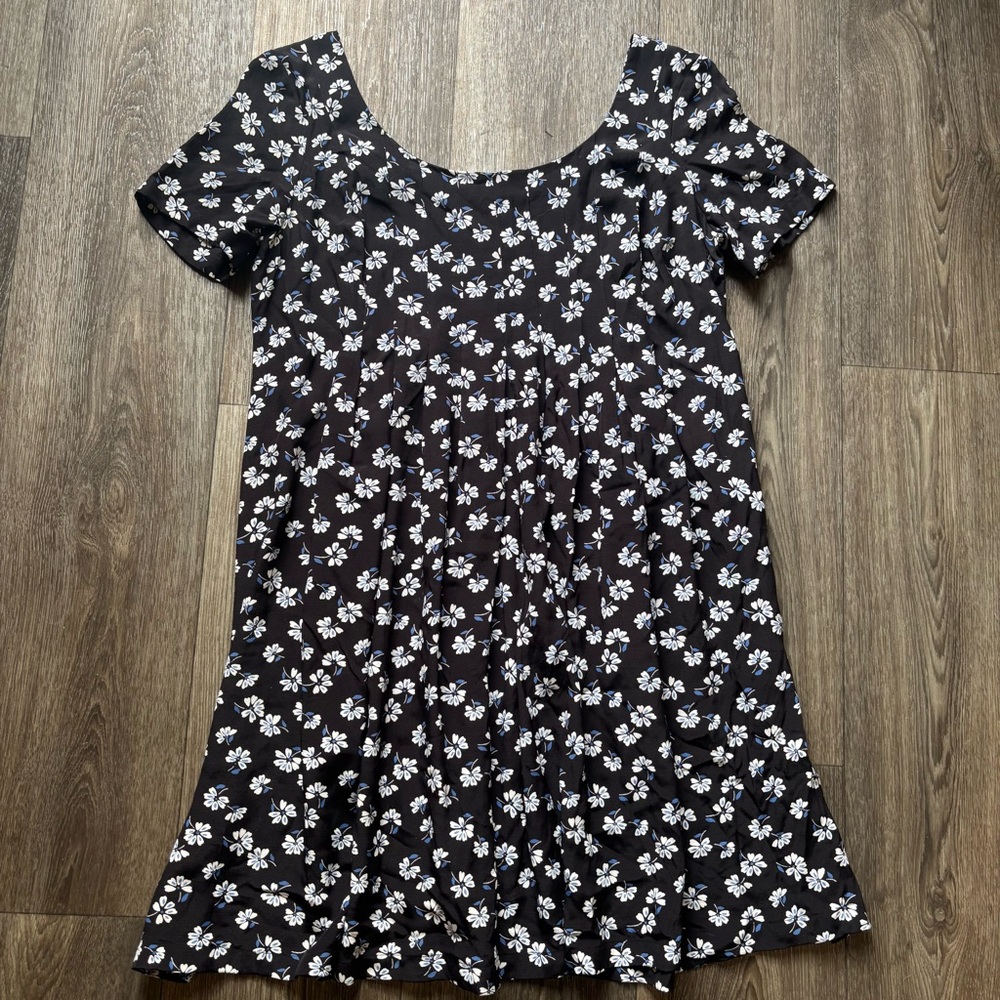 Vintage Floral Flowy Dress